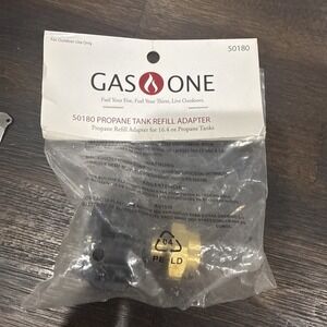 Gas One Propane Refill Adapter for 16.4 oz Propane Tanks (50180)
